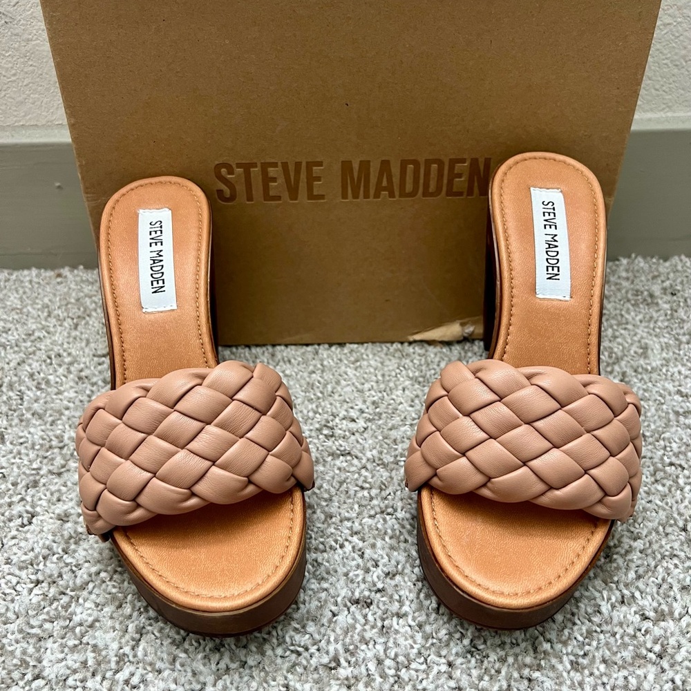 Steve Madden, Sz 8, Tan